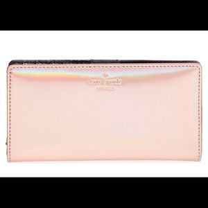 Kate spade iridescent wallet